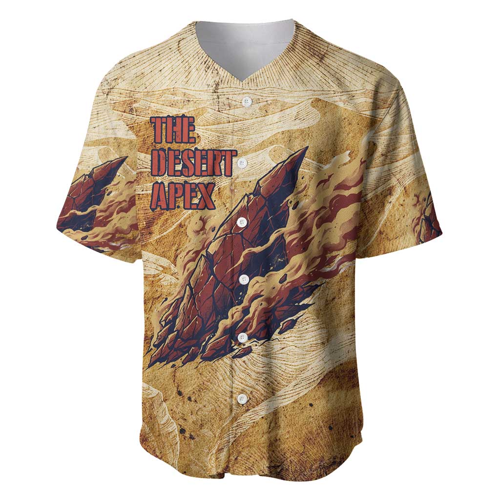 The Desert Apex Giratina Baseball Jersey Grunge Ink Sandstorm Art