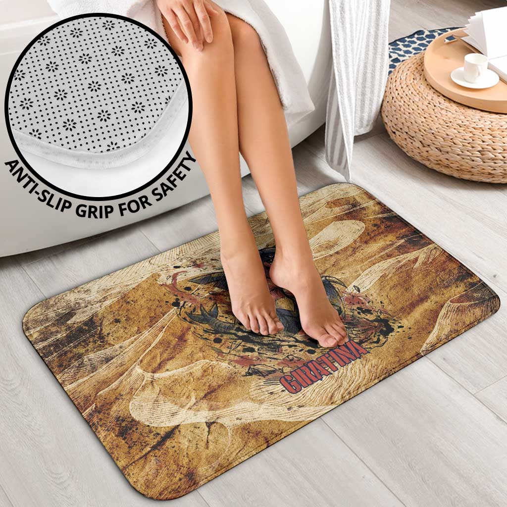 The Desert Apex Giratina Bathroom Set Grunge Ink Sandstorm Art