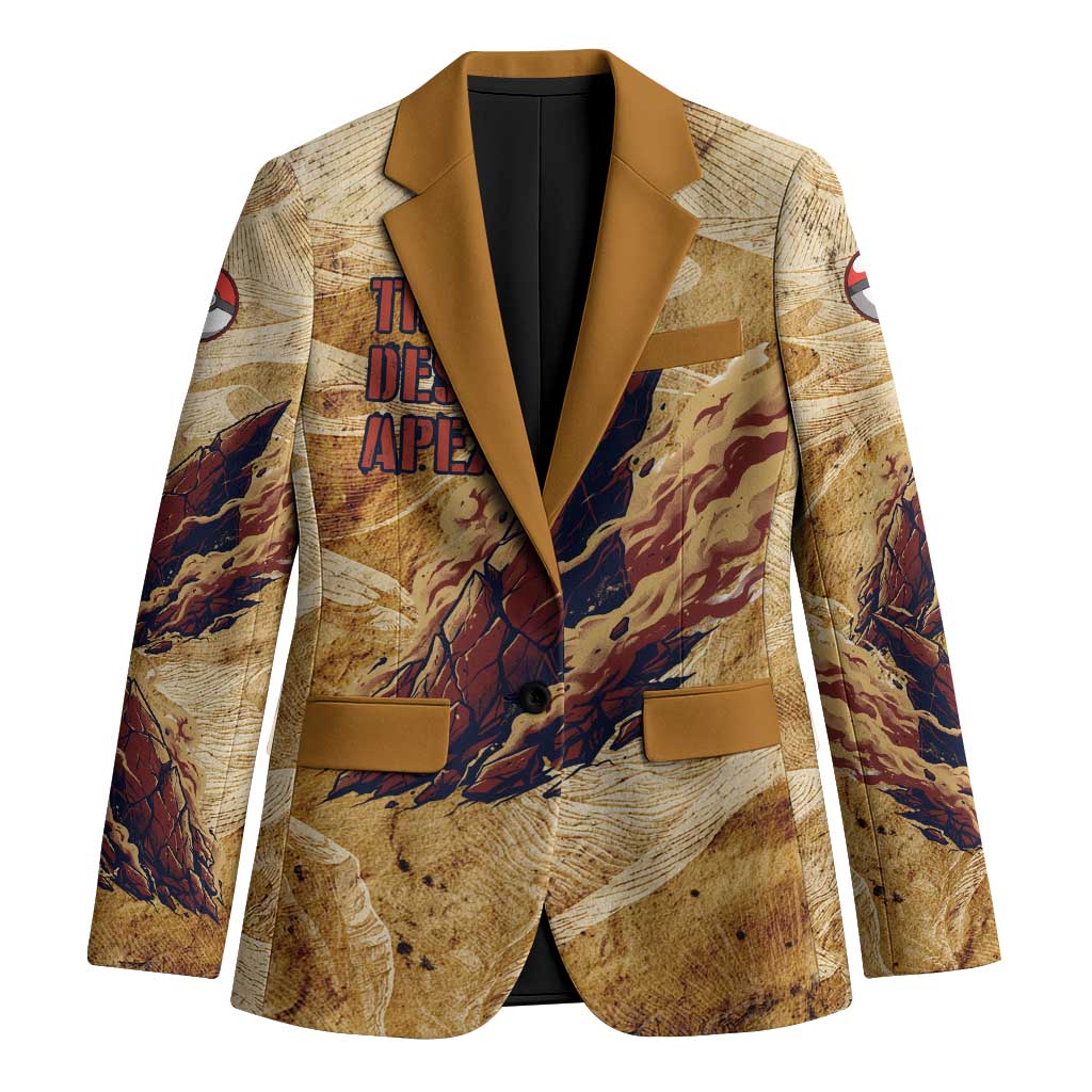 The Desert Apex Giratina Blazer Grunge Ink Sandstorm Art