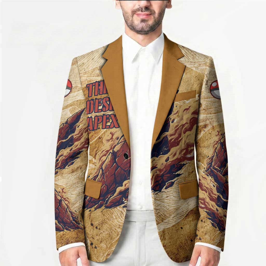 The Desert Apex Giratina Blazer Grunge Ink Sandstorm Art