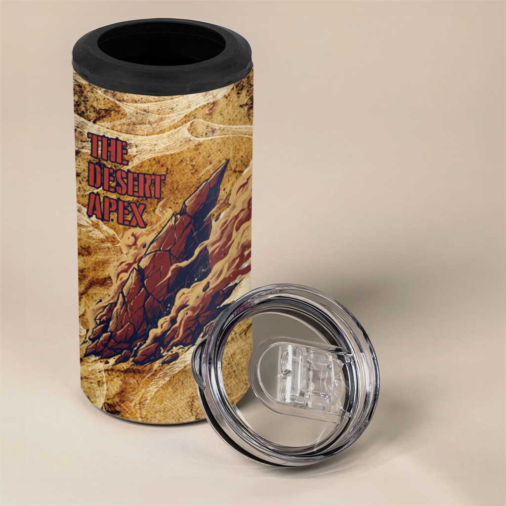 The Desert Apex Giratina 4 in 1 Can Cooler Tumbler Grunge Ink Sandstorm Art