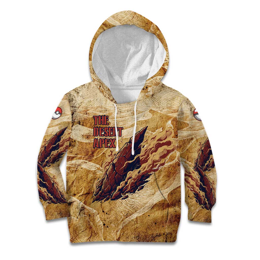 The Desert Apex Giratina Kid Hoodie Grunge Ink Sandstorm Art