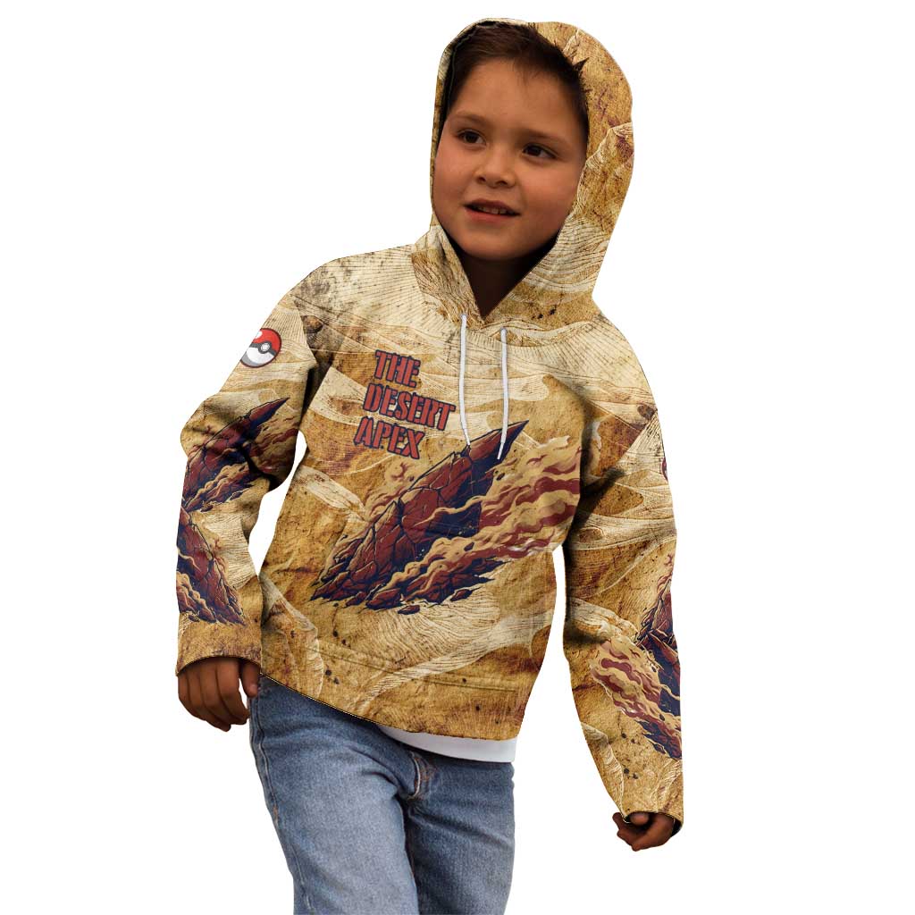 The Desert Apex Giratina Kid Hoodie Grunge Ink Sandstorm Art