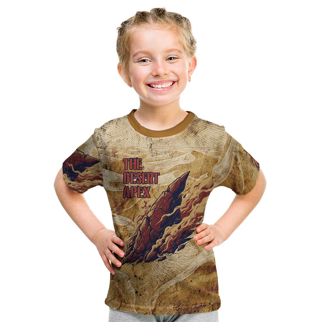 The Desert Apex Giratina Kid T Shirt Grunge Ink Sandstorm Art