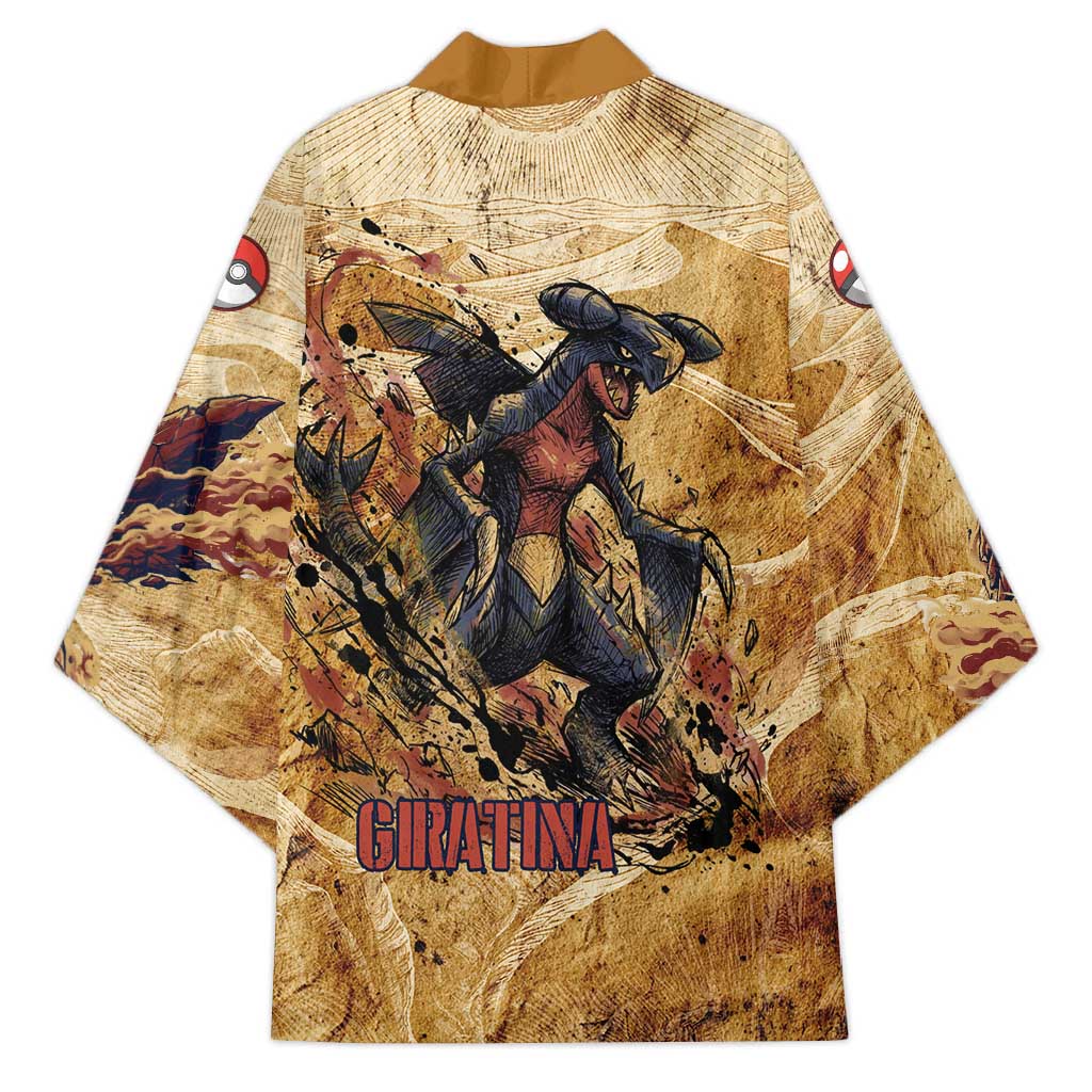The Desert Apex Giratina Kimono Grunge Ink Sandstorm Art