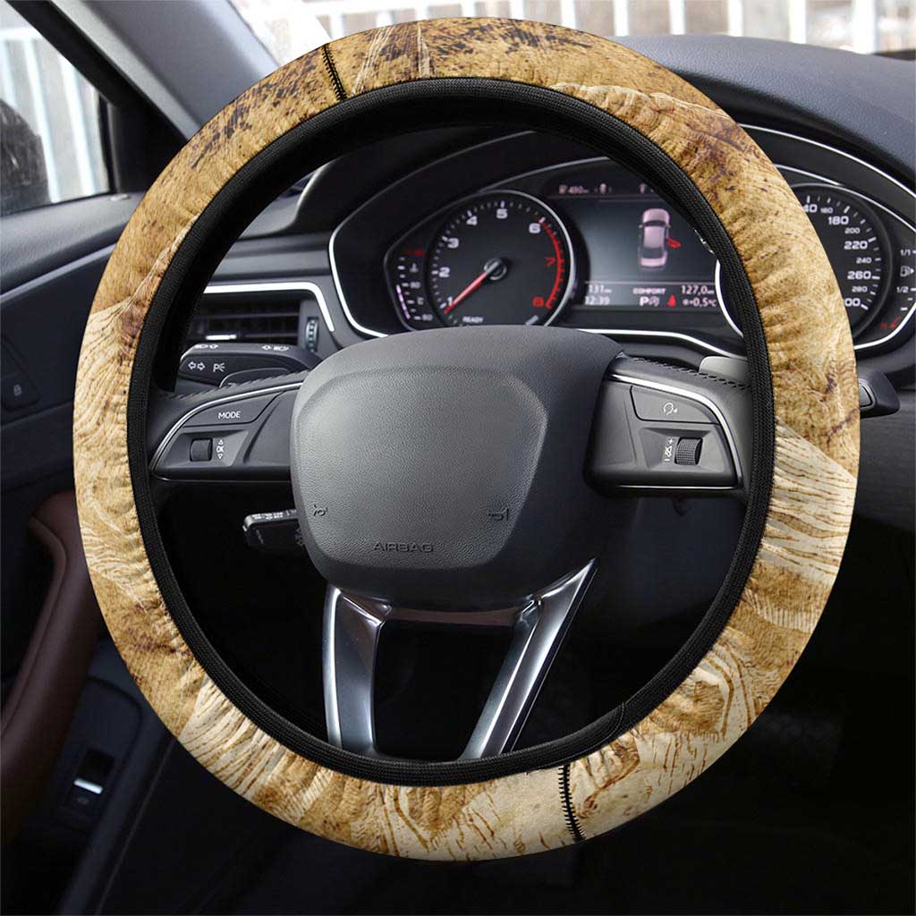 The Desert Apex Giratina Steering Wheel Cover Grunge Ink Sandstorm Art