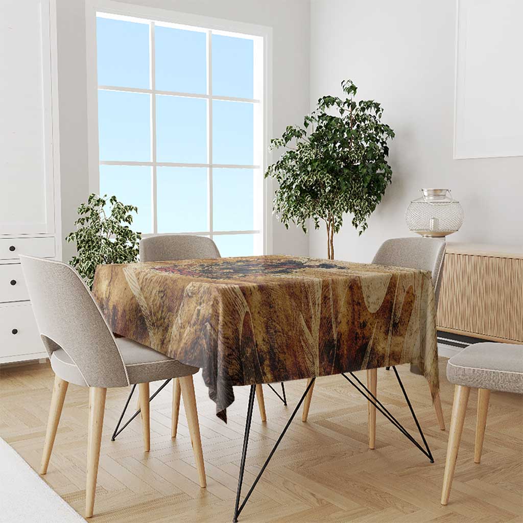 The Desert Apex Giratina Tablecloth Grunge Ink Sandstorm Art