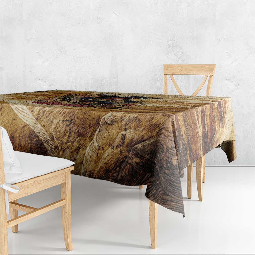 The Desert Apex Giratina Tablecloth Grunge Ink Sandstorm Art