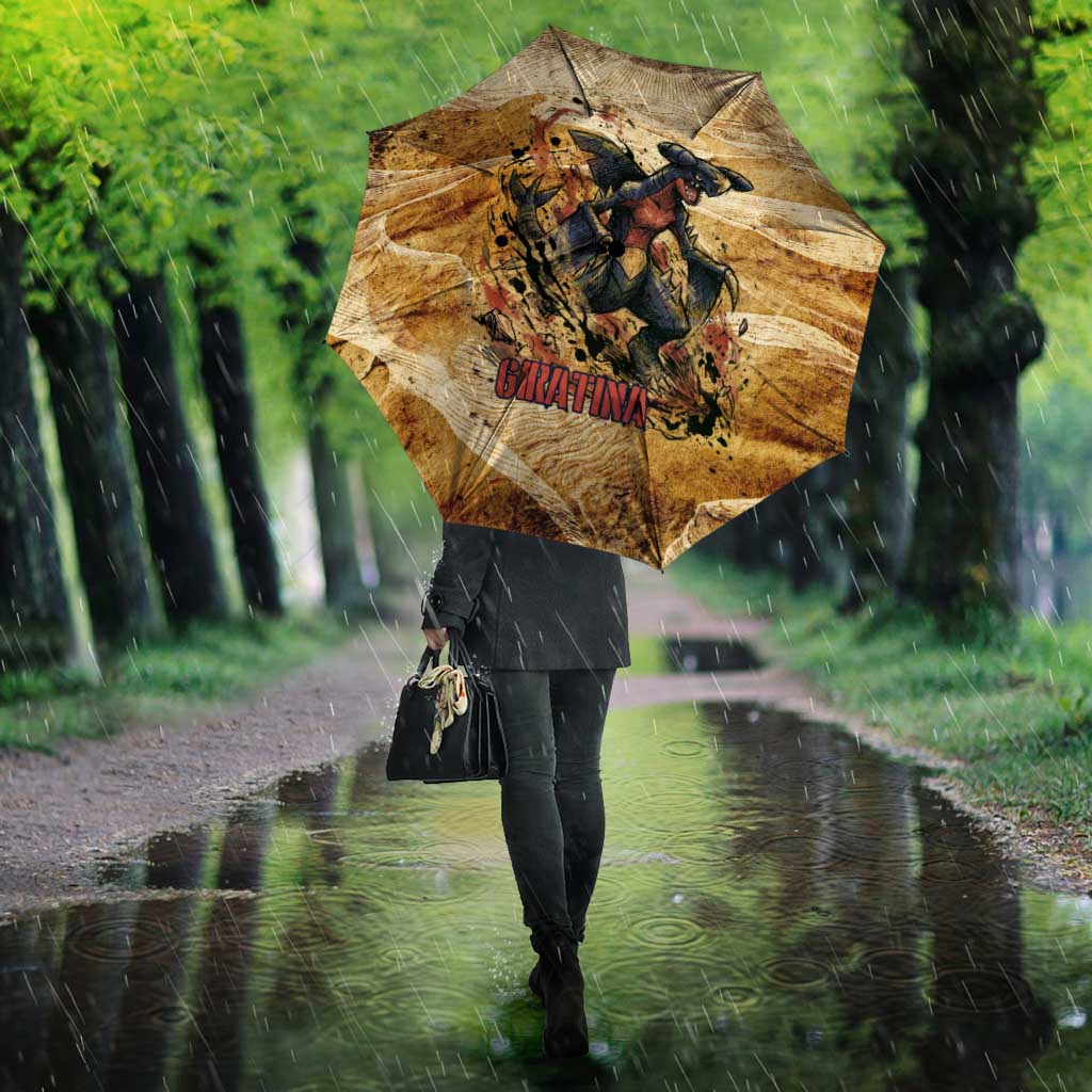The Desert Apex Giratina Umbrella Grunge Ink Sandstorm Art