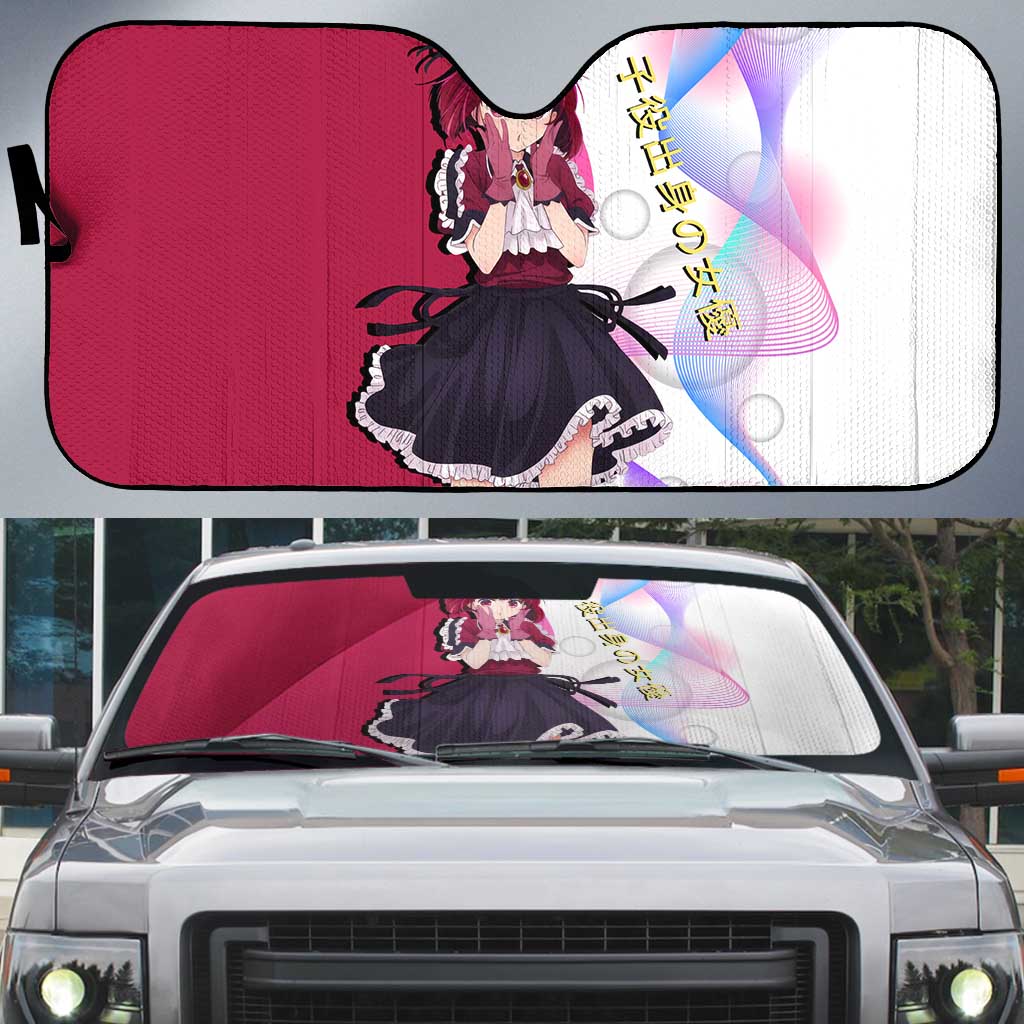 Kana Arima Idol Auto Sun Shade Elegant Idol Anime Style