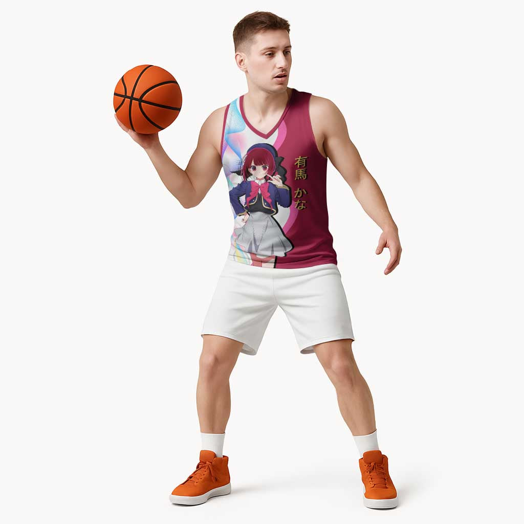 Kana Arima Idol Basketball Jersey Elegant Idol Anime Style