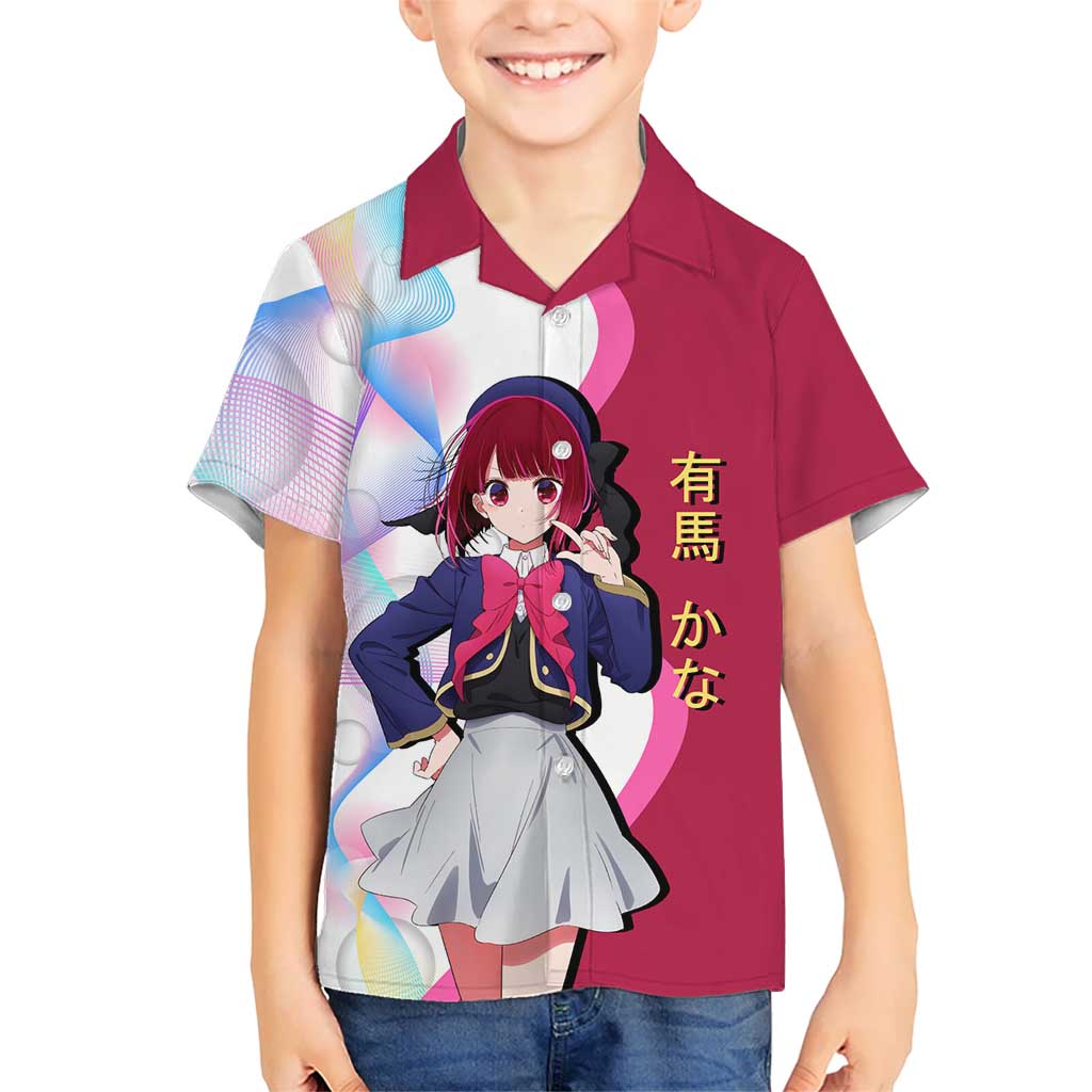 Kana Arima Idol Hawaiian Shirt Elegant Idol Anime Style