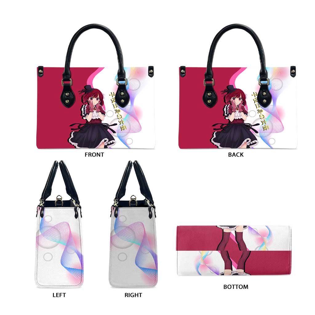 Kana Arima Idol Leather Bag Elegant Idol Anime Style