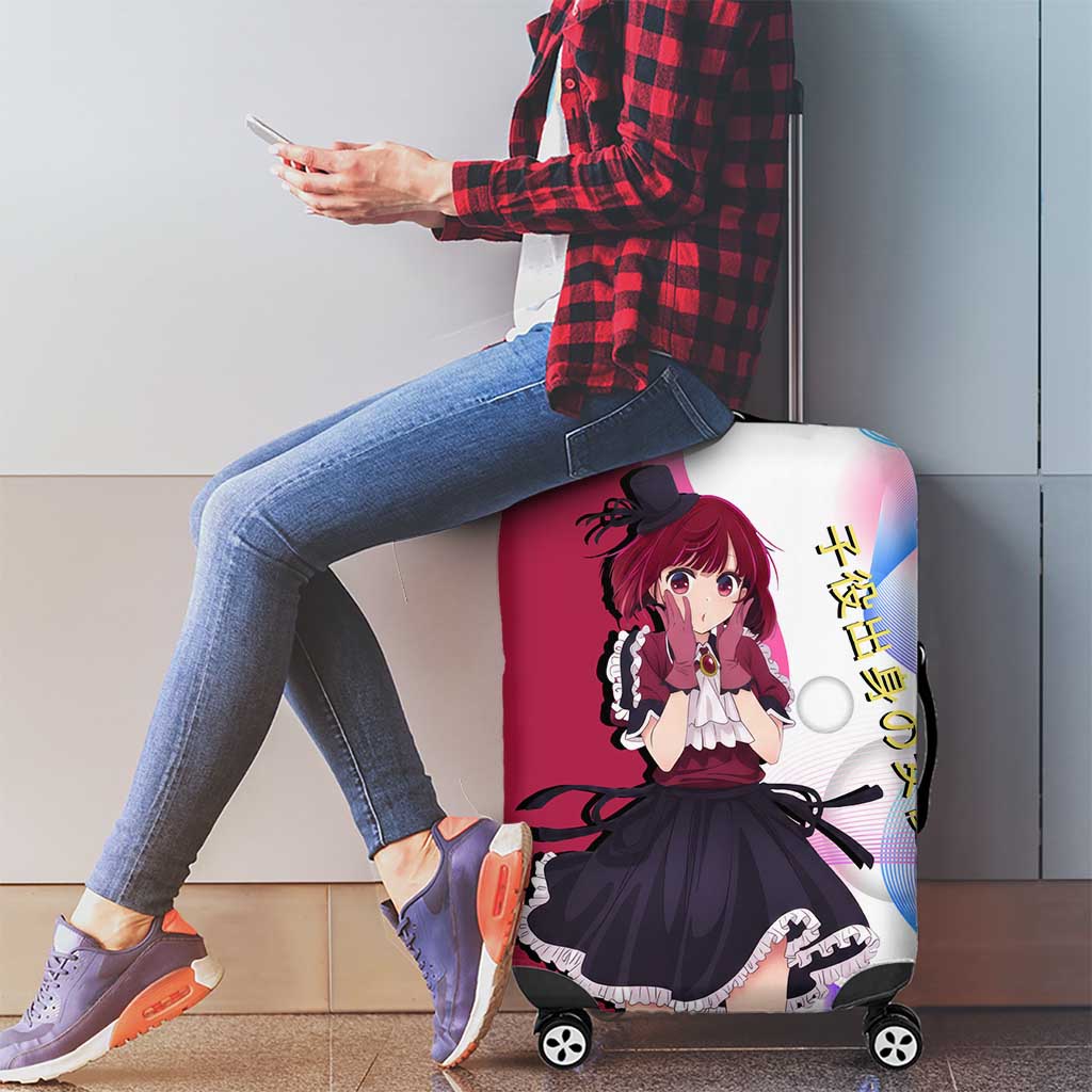 Kana Arima Idol Luggage Cover Elegant Idol Anime Style