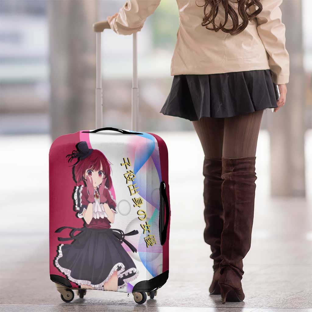Kana Arima Idol Luggage Cover Elegant Idol Anime Style