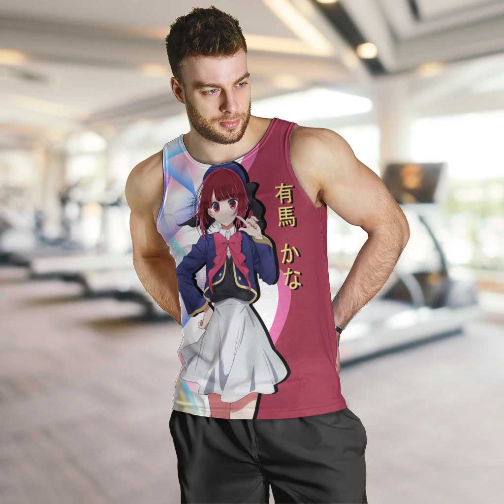 Kana Arima Idol Men Tank Top Elegant Idol Anime Style