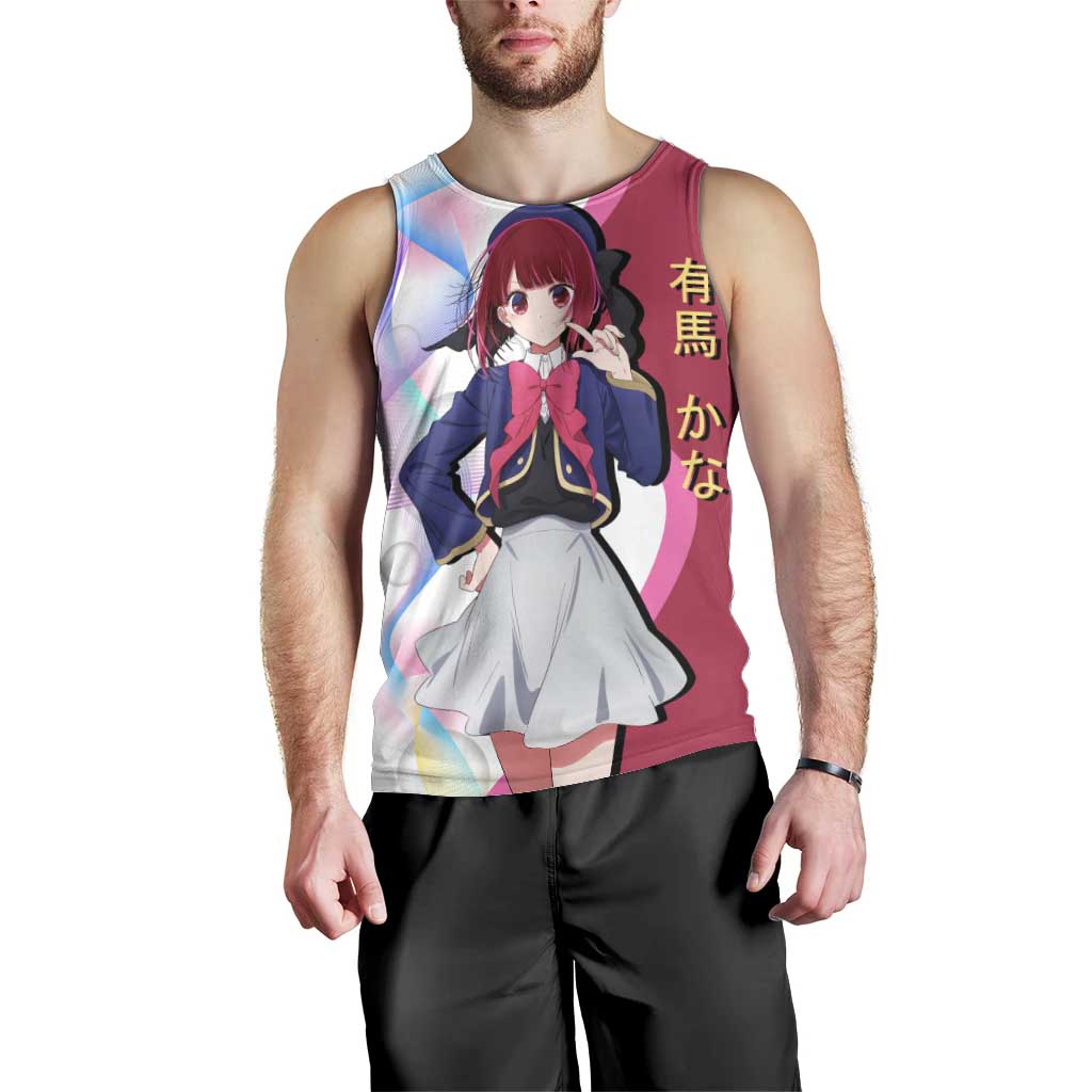 Kana Arima Idol Men Tank Top Elegant Idol Anime Style