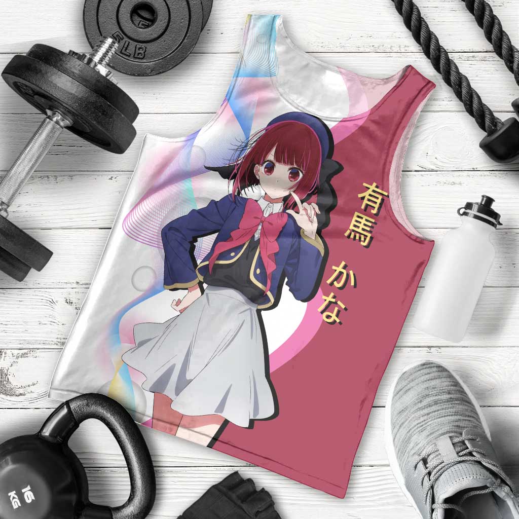 Kana Arima Idol Men Tank Top Elegant Idol Anime Style
