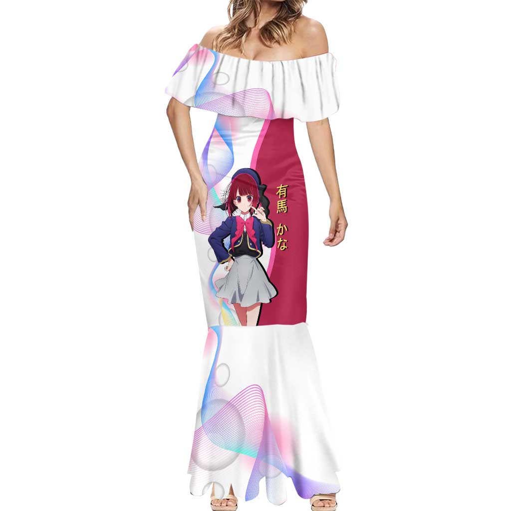 Kana Arima Idol Mermaid Dress Elegant Idol Anime Style