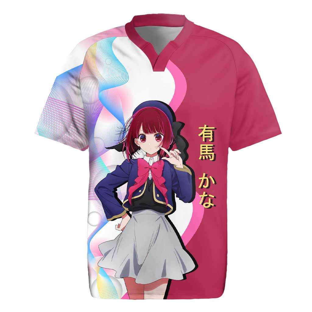 Kana Arima Idol Rugby Jersey Elegant Idol Anime Style