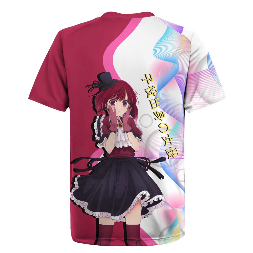 Kana Arima Idol Rugby Jersey Elegant Idol Anime Style