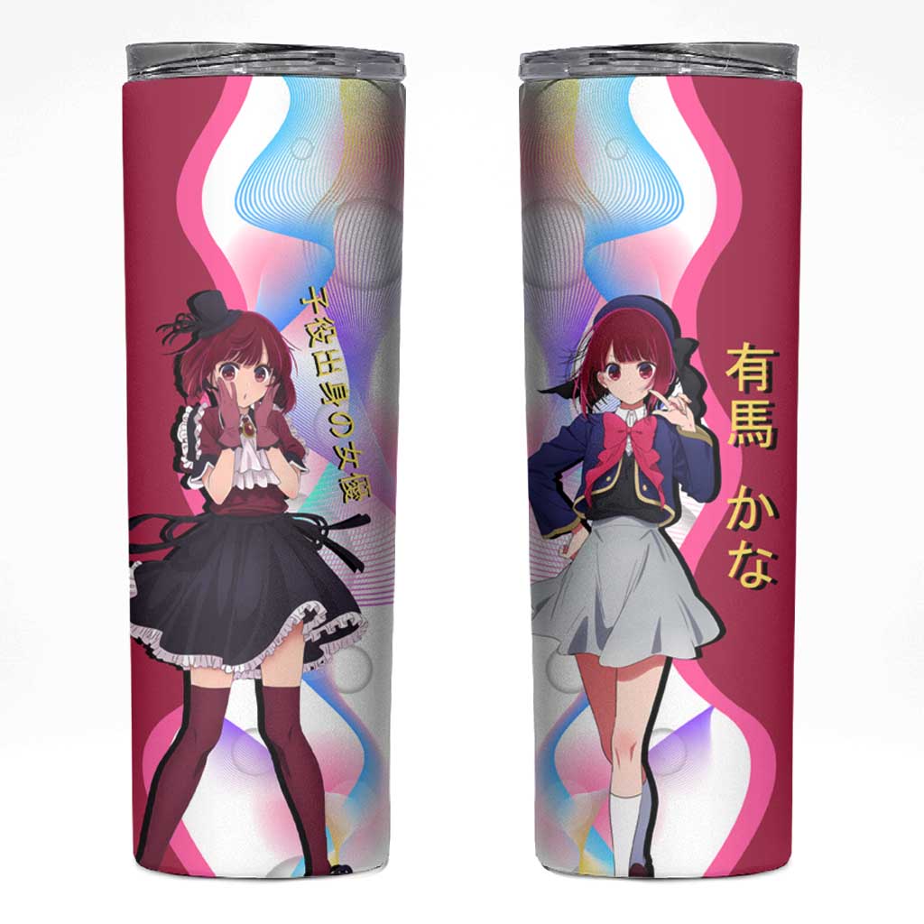 Kana Arima Idol Skinny Tumbler Elegant Idol Anime Style
