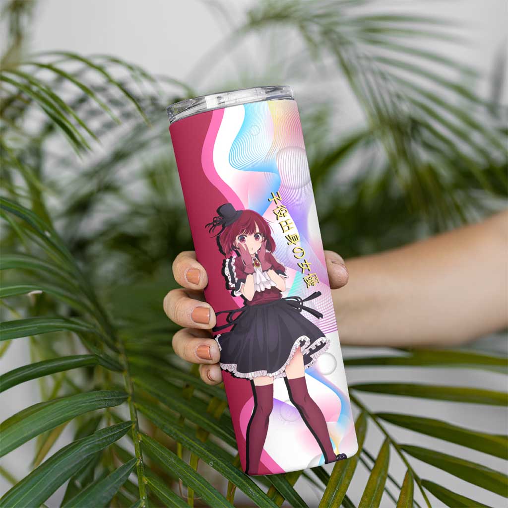 Kana Arima Idol Skinny Tumbler Elegant Idol Anime Style