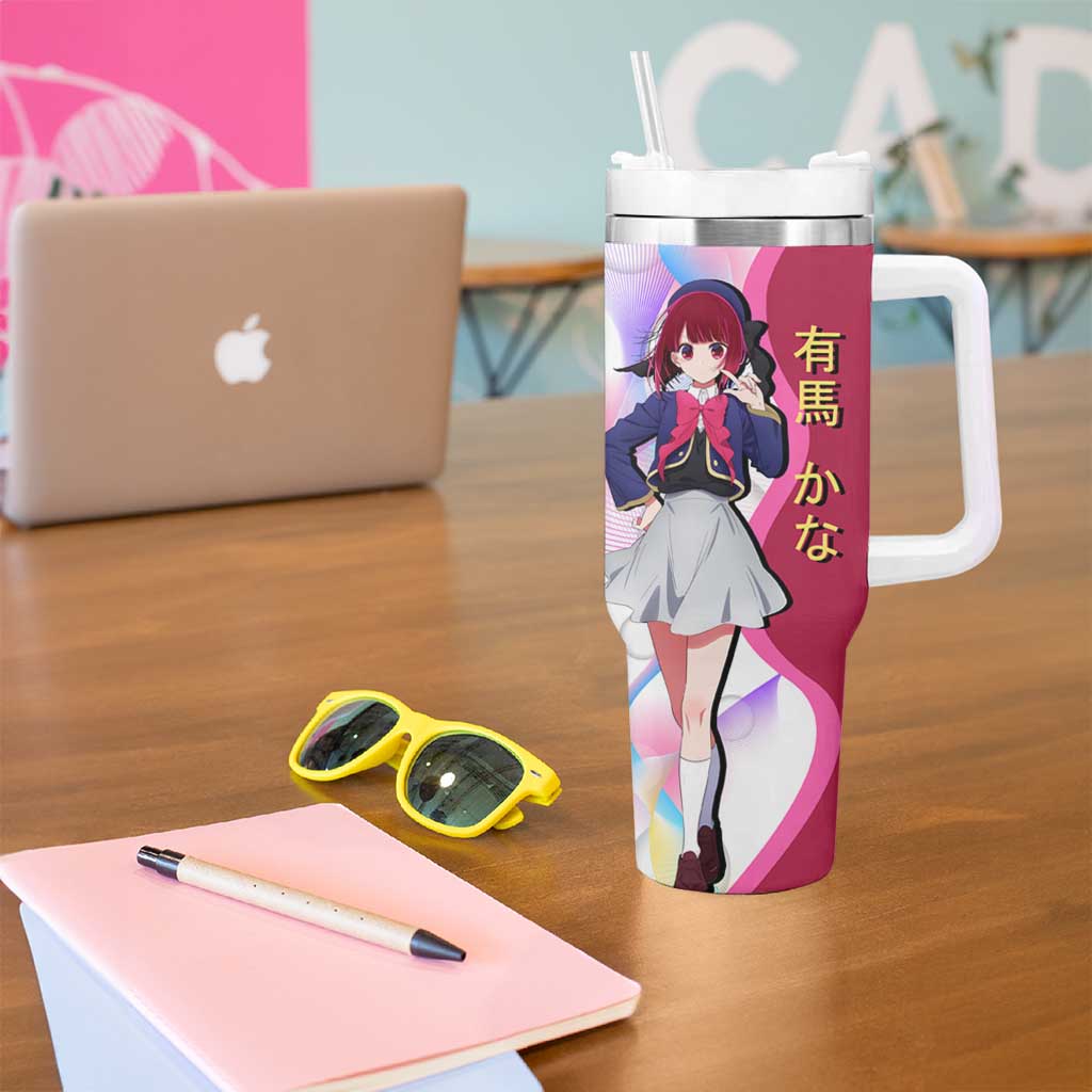 Kana Arima Idol Tumbler With Handle Elegant Idol Anime Style