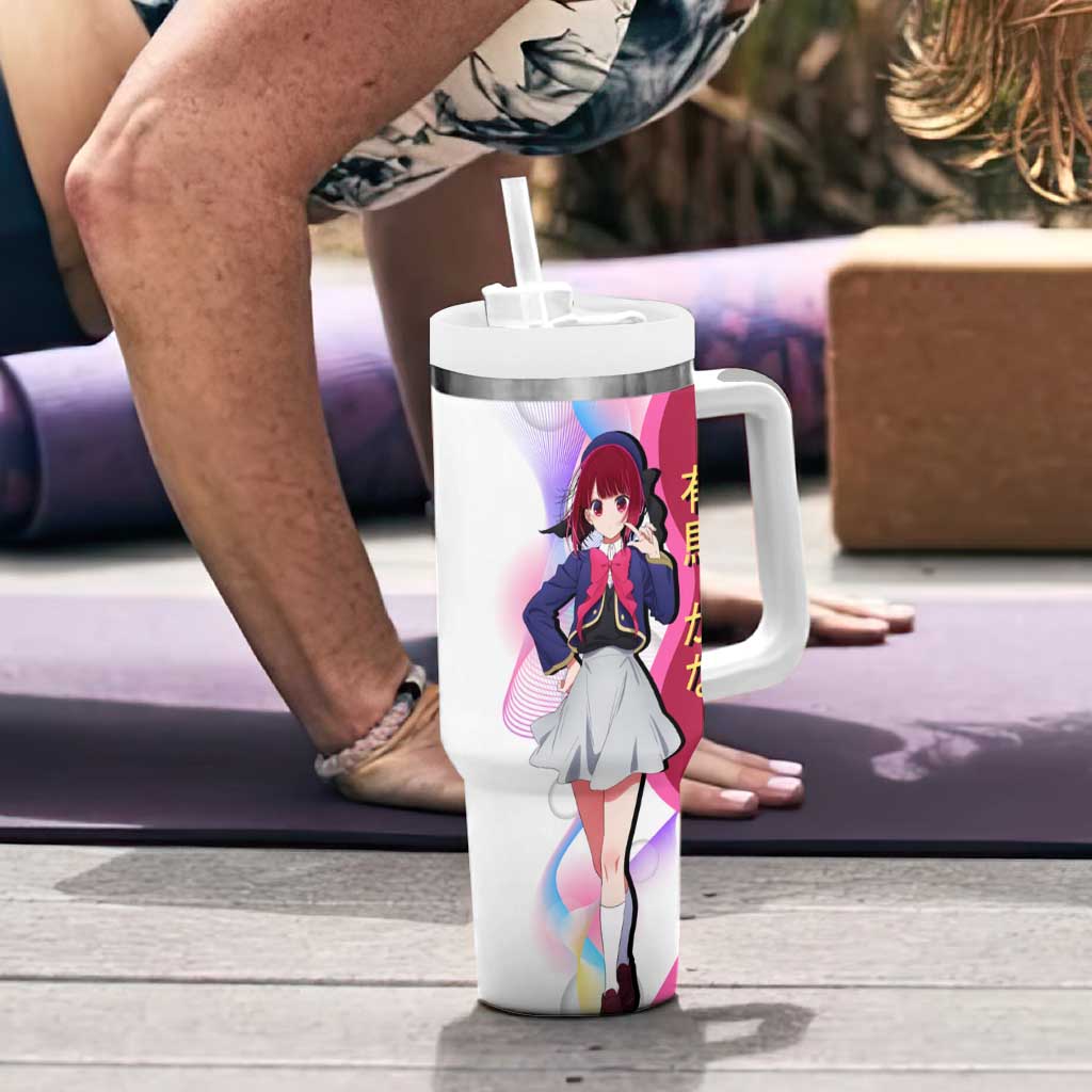 Kana Arima Idol Tumbler With Handle Elegant Idol Anime Style