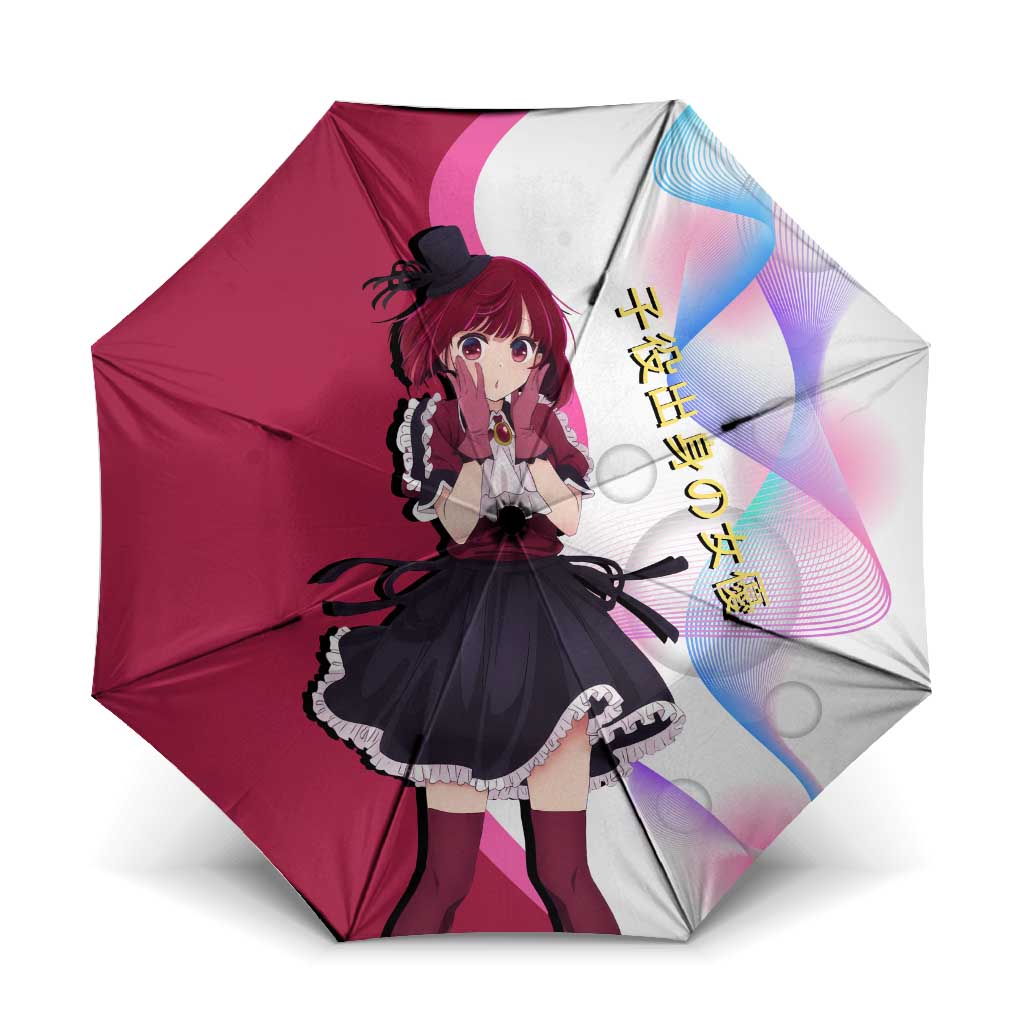 Kana Arima Idol Umbrella Elegant Idol Anime Style