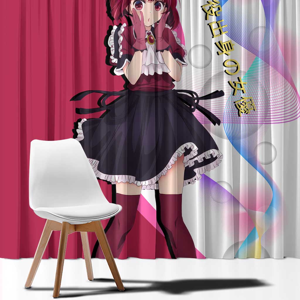 Kana Arima Idol Window Curtain Elegant Idol Anime Style