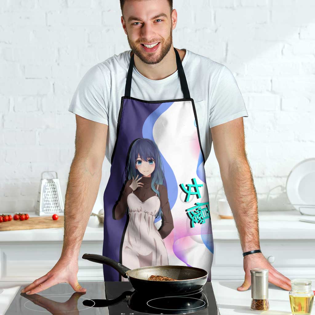 Akane Kurokawa Apron Chic Idol Anime Style
