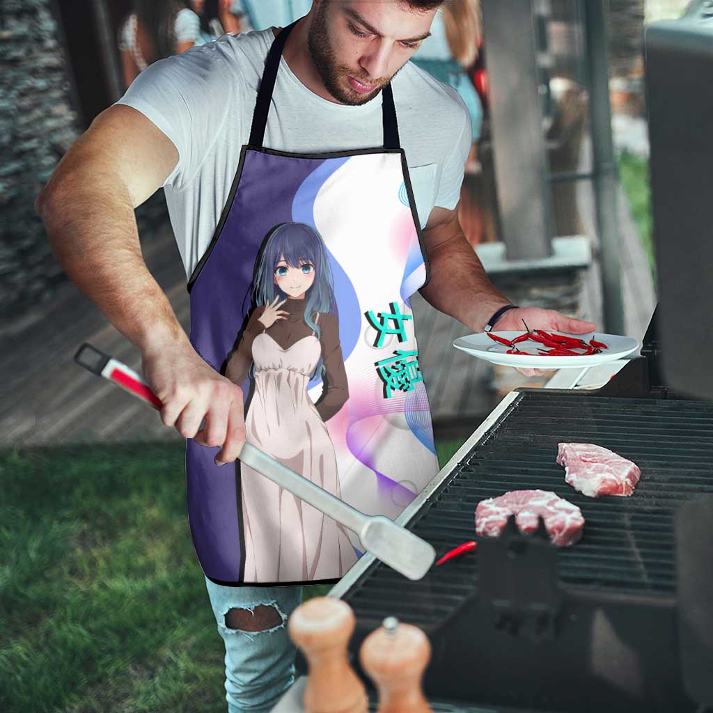 Akane Kurokawa Apron Chic Idol Anime Style