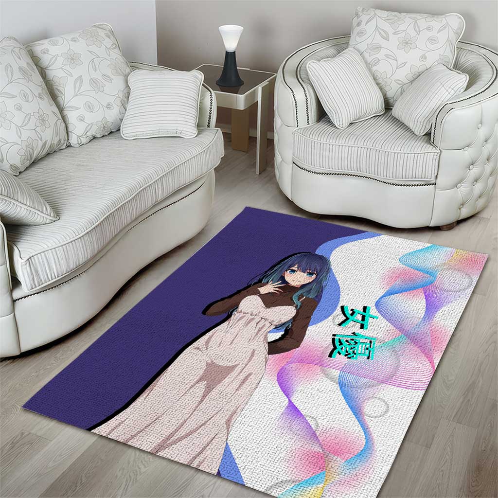 Akane Kurokawa Area Rug Chic Idol Anime Style