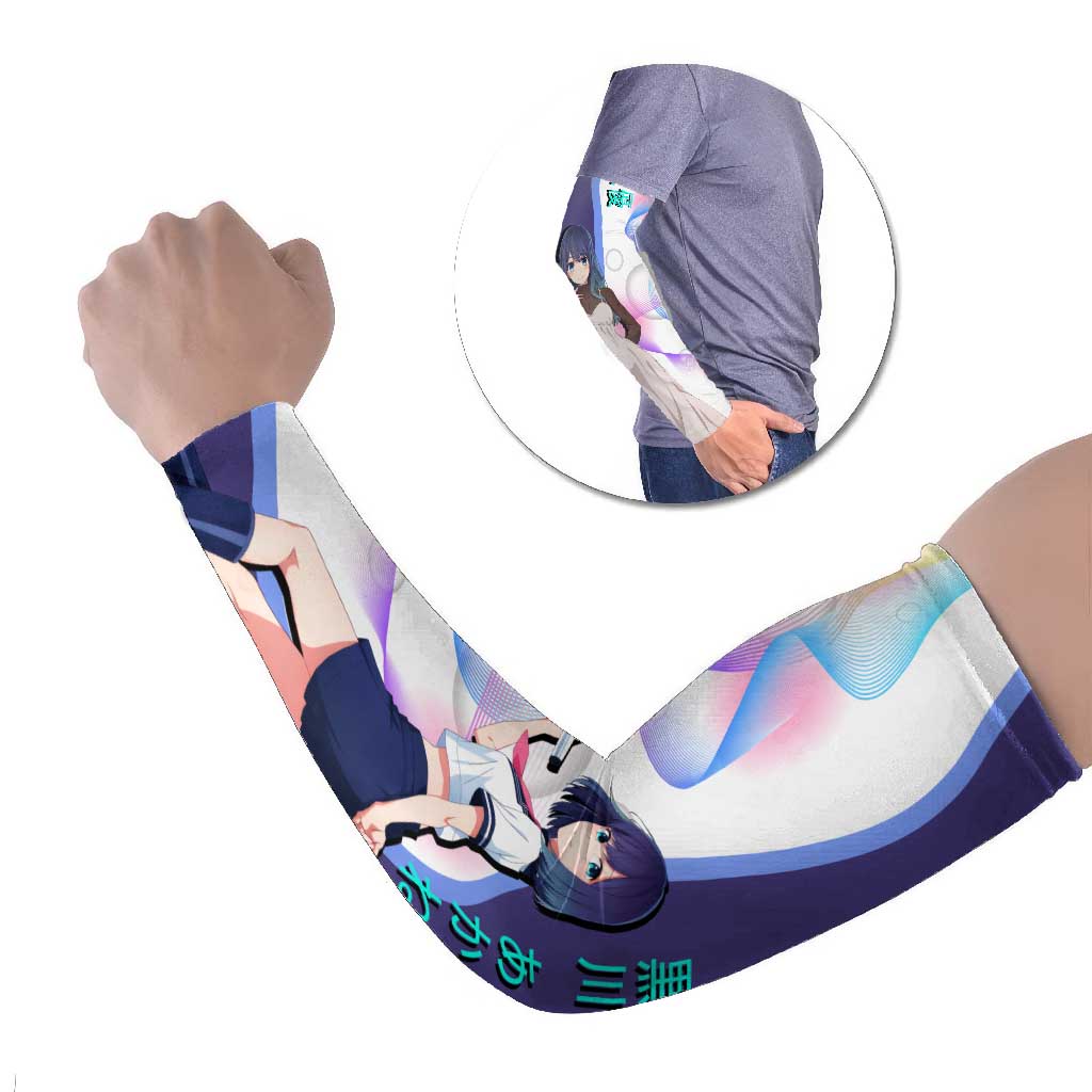 Akane Kurokawa Arm Sleeves Chic Idol Anime Style