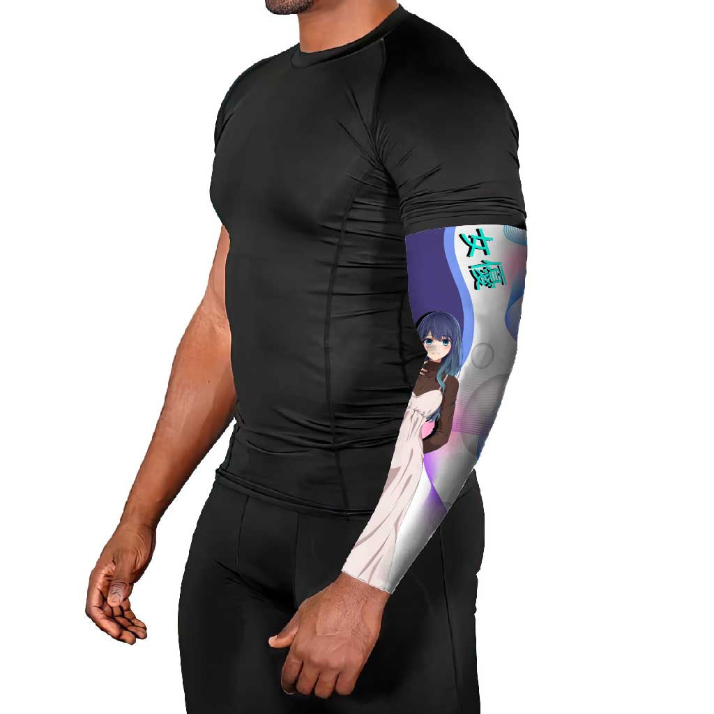 Akane Kurokawa Arm Sleeves Chic Idol Anime Style