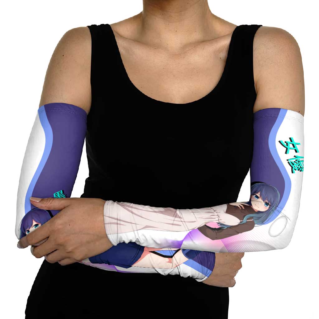 Akane Kurokawa Arm Sleeves Chic Idol Anime Style