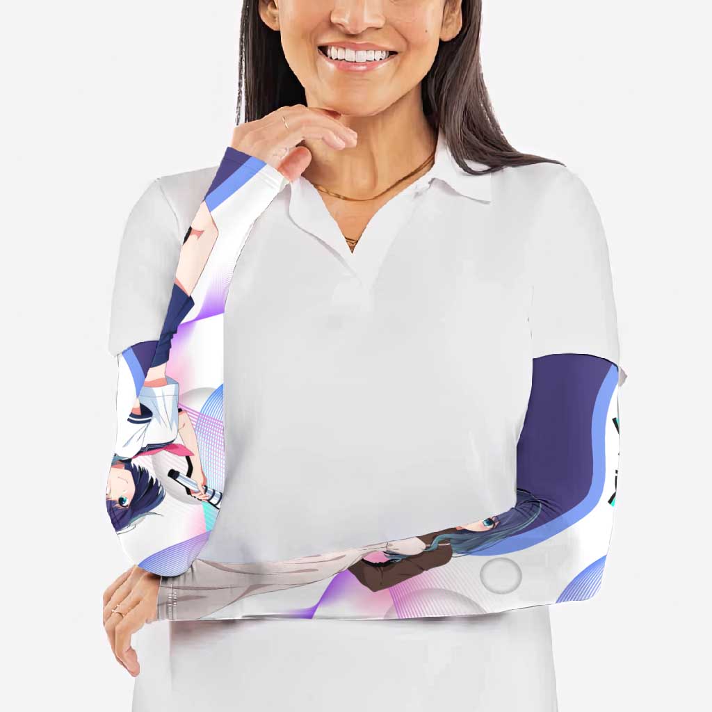 Akane Kurokawa Arm Sleeves Chic Idol Anime Style