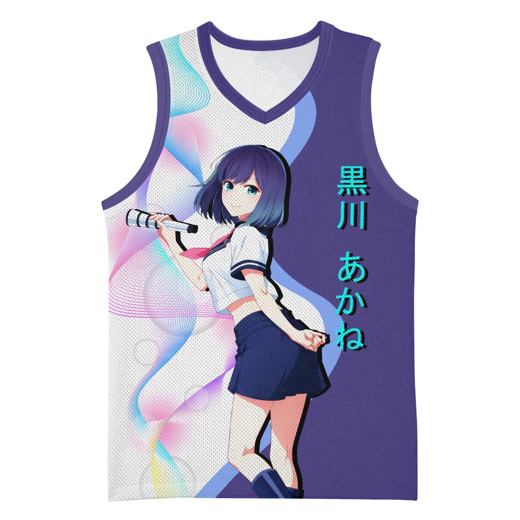 Akane Kurokawa Basketball Jersey Chic Idol Anime Style
