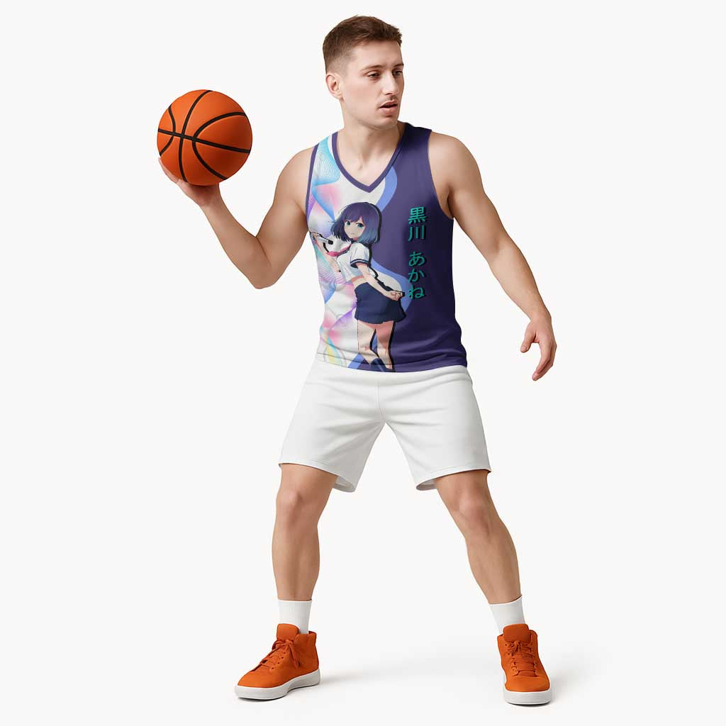 Akane Kurokawa Basketball Jersey Chic Idol Anime Style