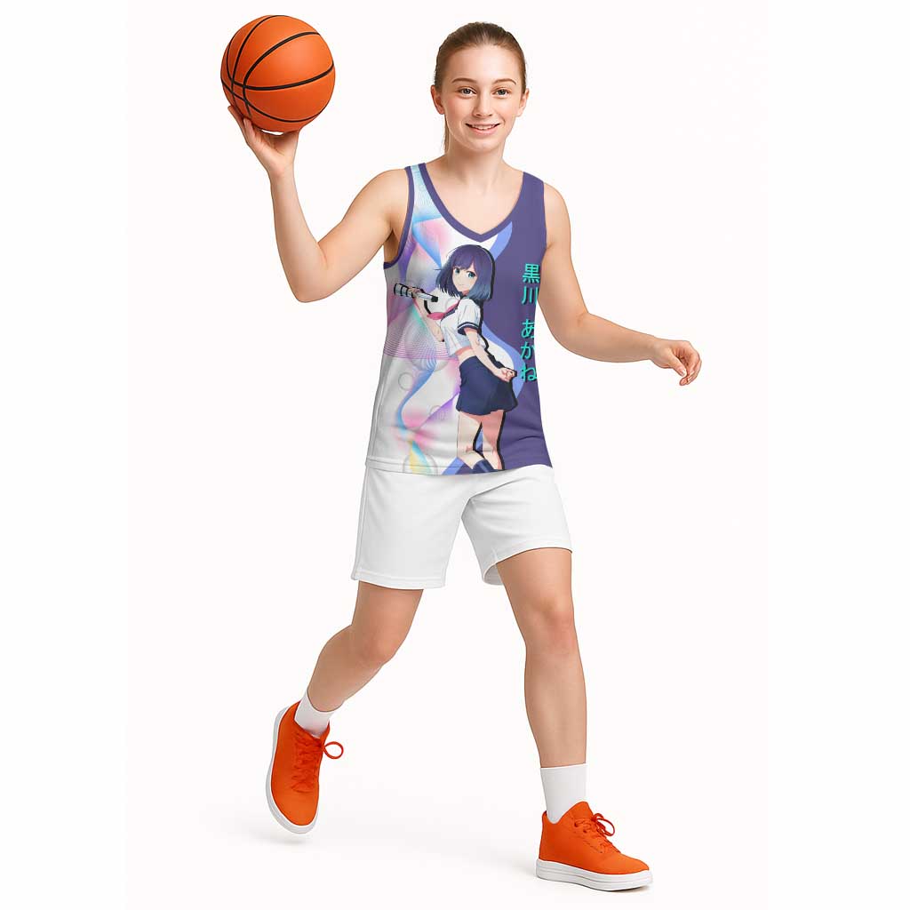 Akane Kurokawa Basketball Jersey Chic Idol Anime Style