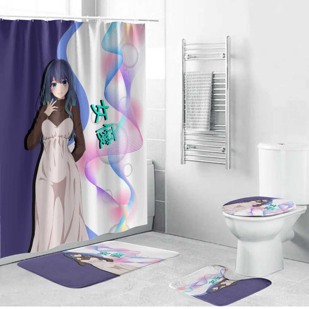 Akane Kurokawa Bathroom Set Chic Idol Anime Style