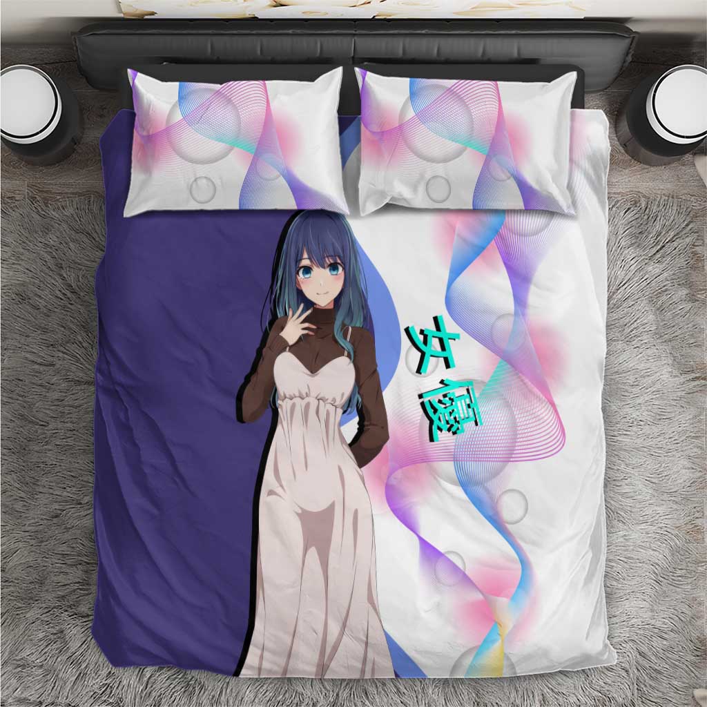 Akane Kurokawa Bedding Set Chic Idol Anime Style