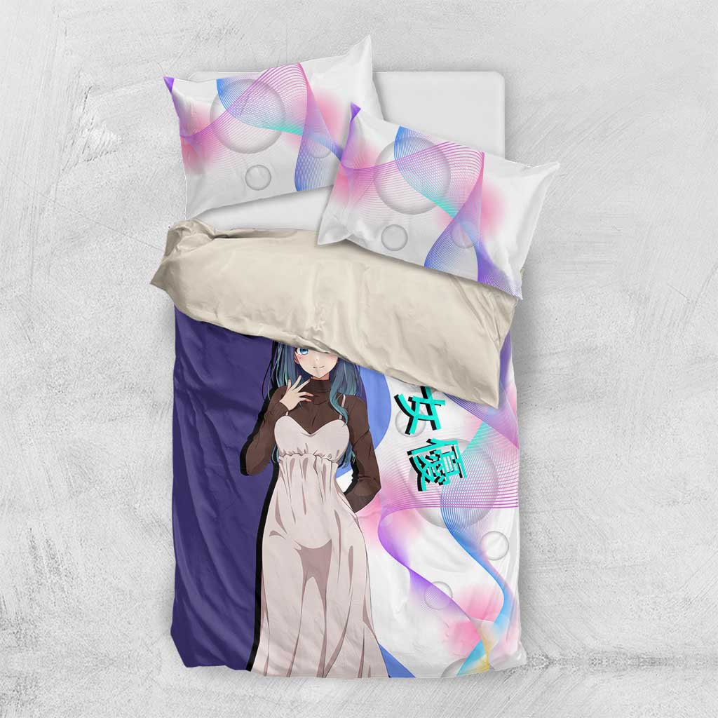 Akane Kurokawa Bedding Set Chic Idol Anime Style