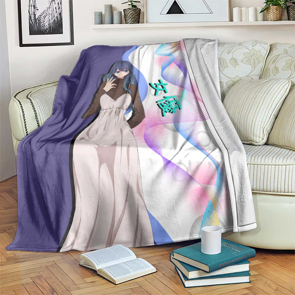 Akane Kurokawa Blanket Chic Idol Anime Style
