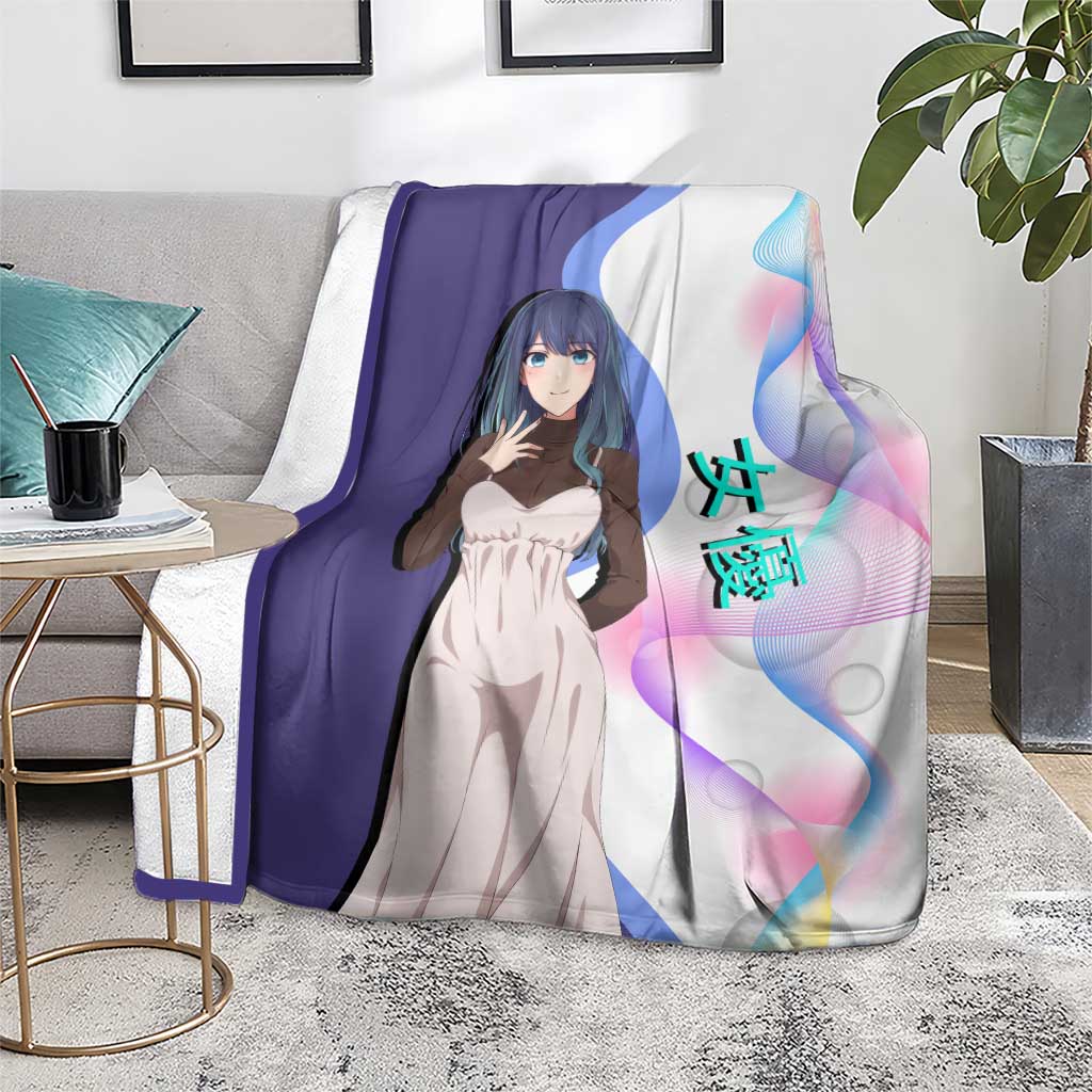 Akane Kurokawa Blanket Chic Idol Anime Style