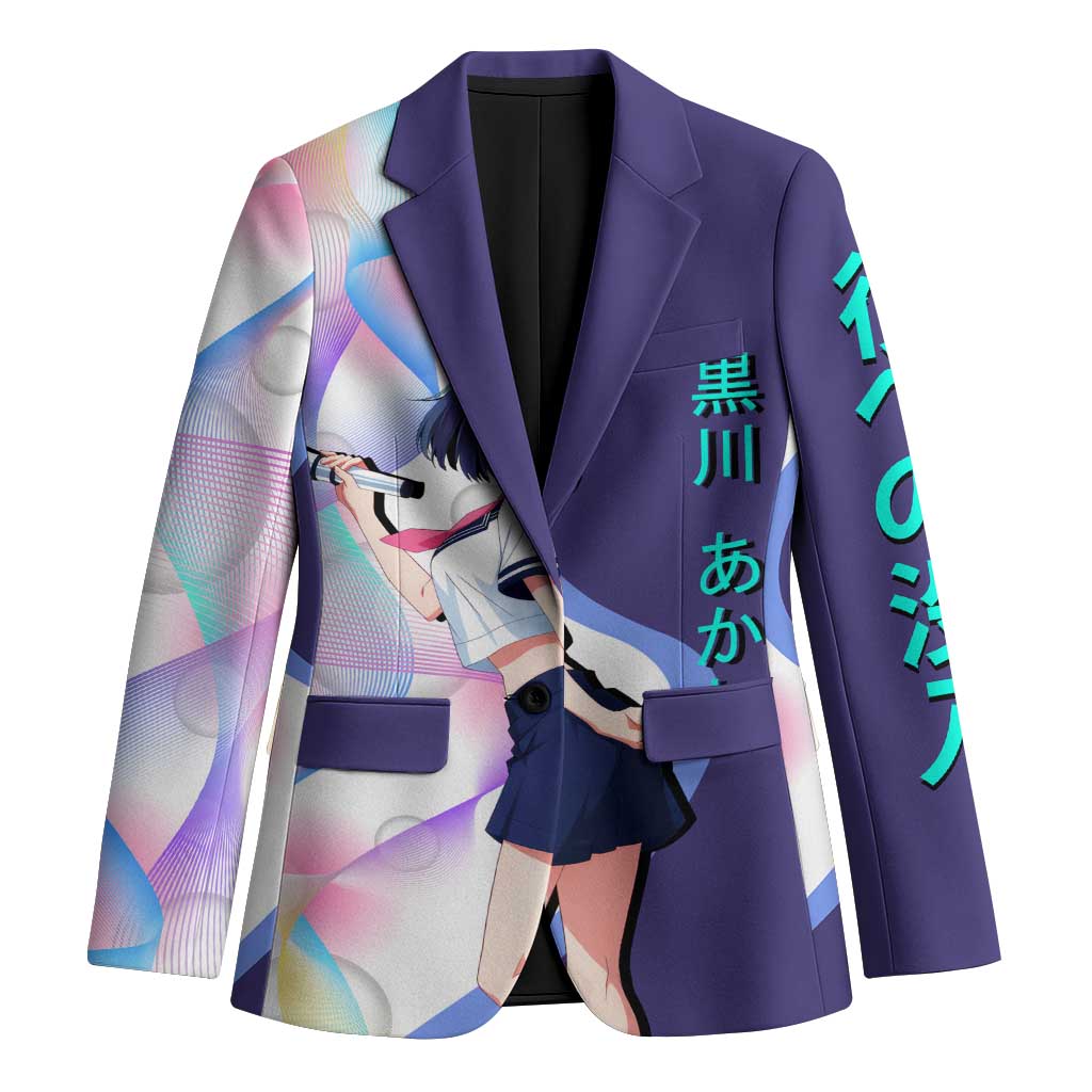 Akane Kurokawa Blazer Chic Idol Anime Style
