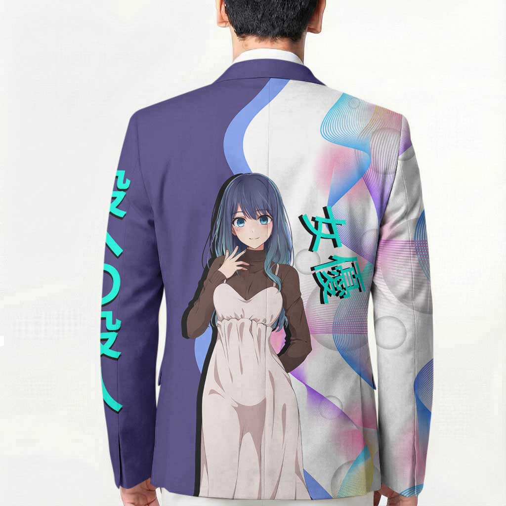 Akane Kurokawa Blazer Chic Idol Anime Style