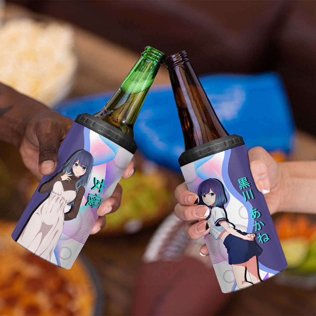 Akane Kurokawa 4 in 1 Can Cooler Tumbler Chic Idol Anime Style