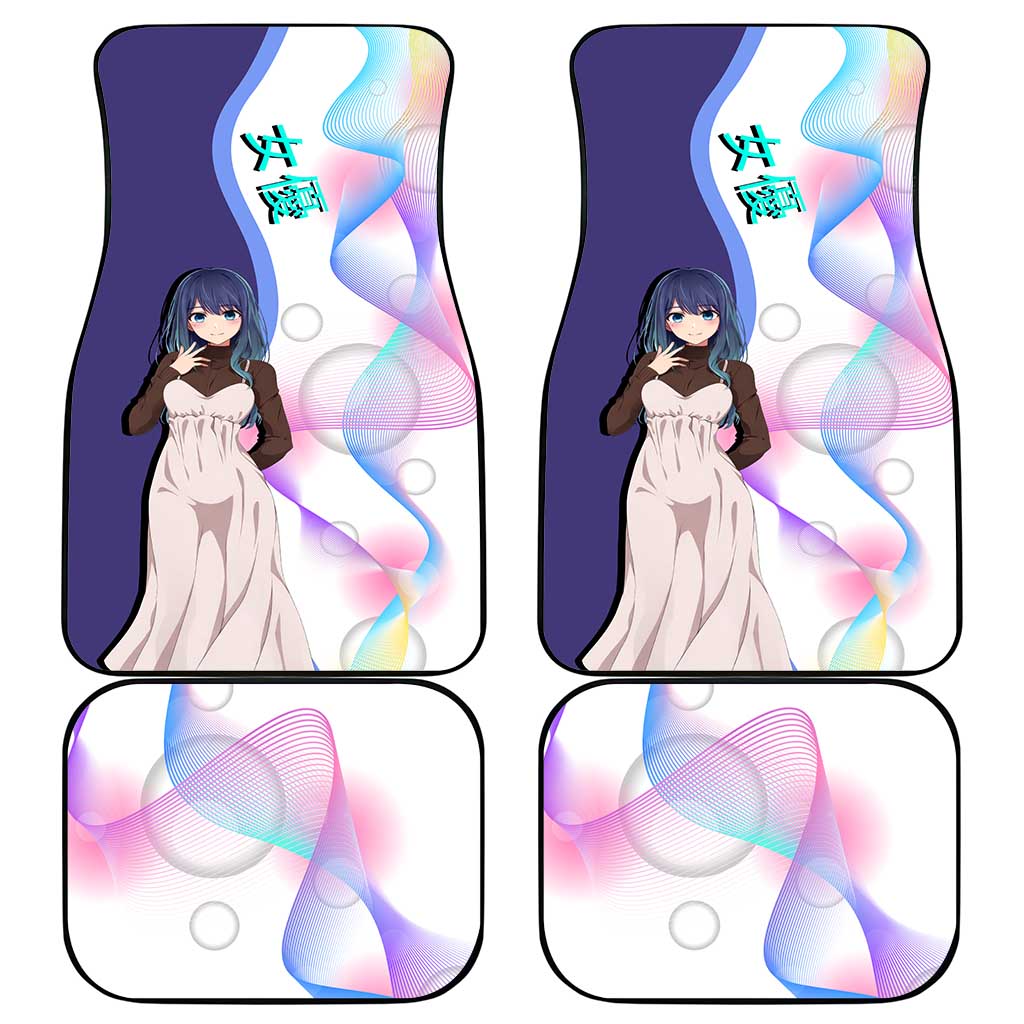Akane Kurokawa Car Mats Chic Idol Anime Style